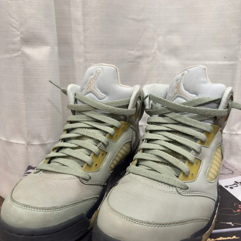 Nike Air Jordan 5 Retro Jade Horizon Desert Sand DC7501-300 Mens Size 9